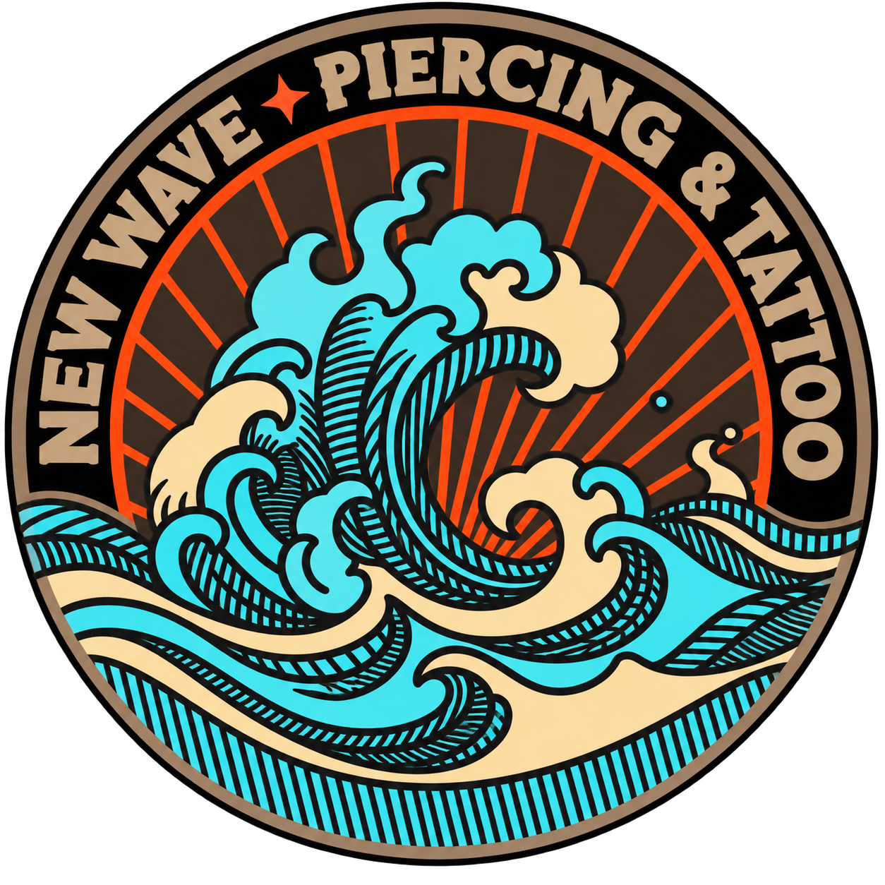New Wave Body Art Studio logo